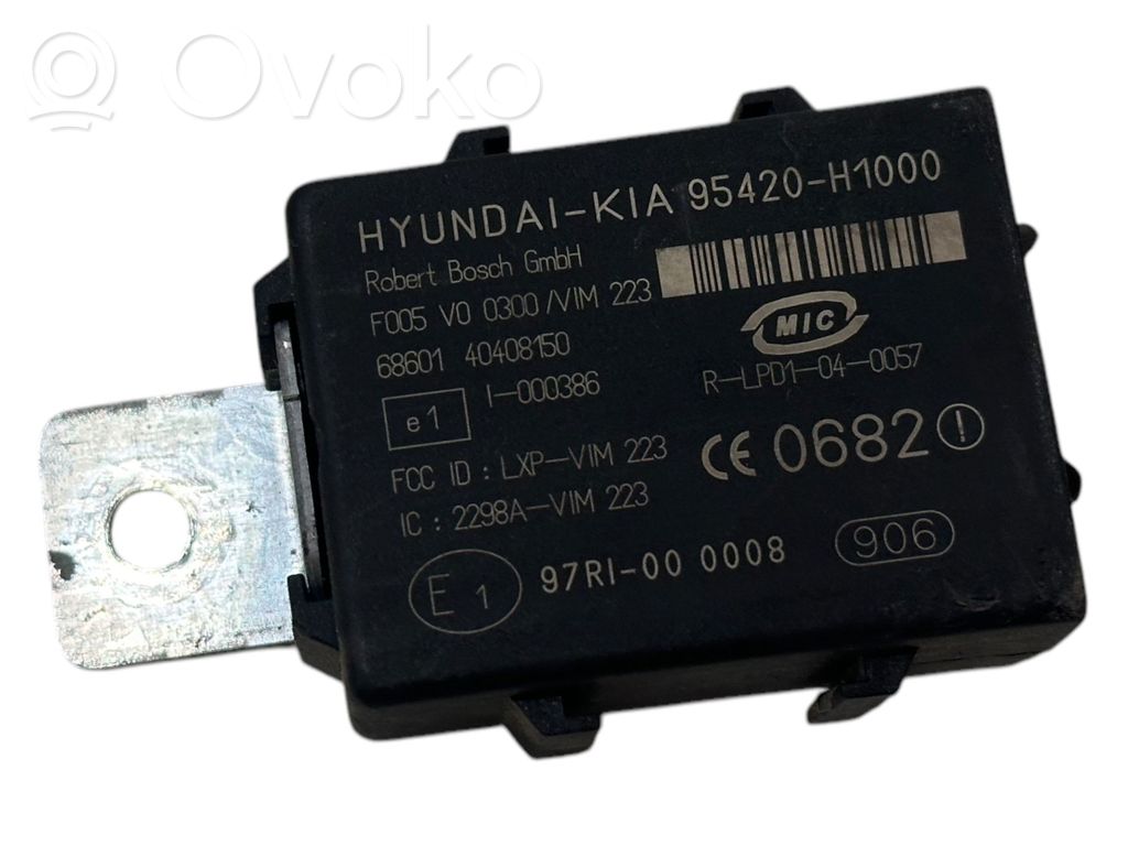 Hyundai Santa Fe Immobilizer control unit/module 