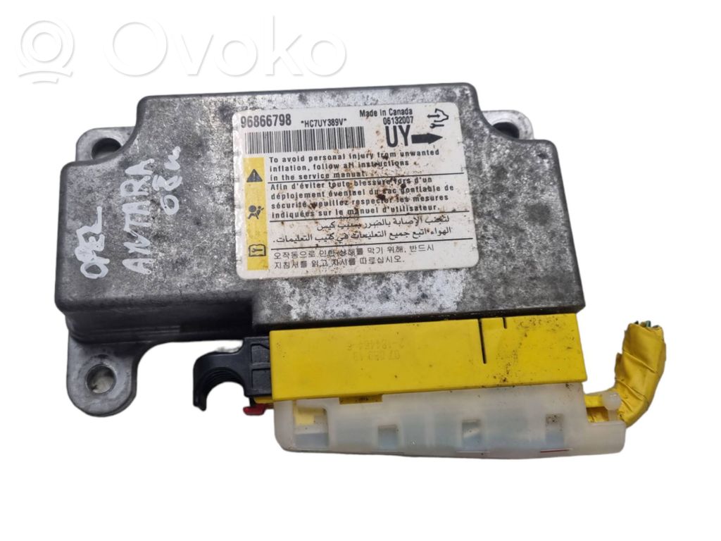 Opel Antara Airbag control unit/module 