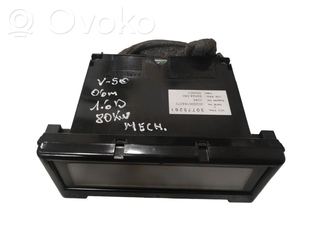 Volvo V50 Screen/display/small screen 