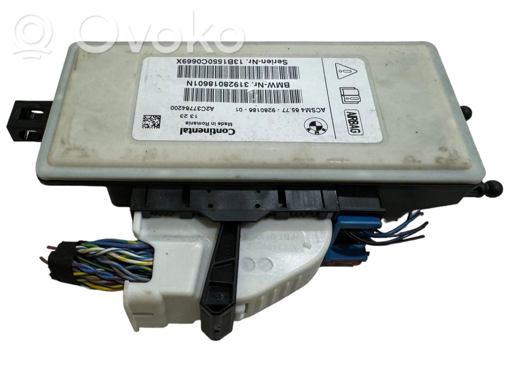 BMW 5 F10 F11 Airbag control unit/module 