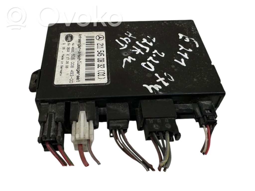 Mercedes-Benz E W211 Tow bar trailer control unit/module 