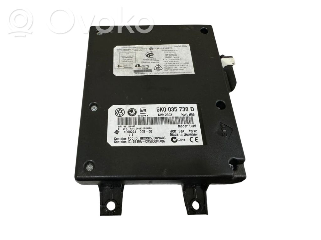 Bluetooth control unit module   5K0035730D,100022400500,7P6035730E