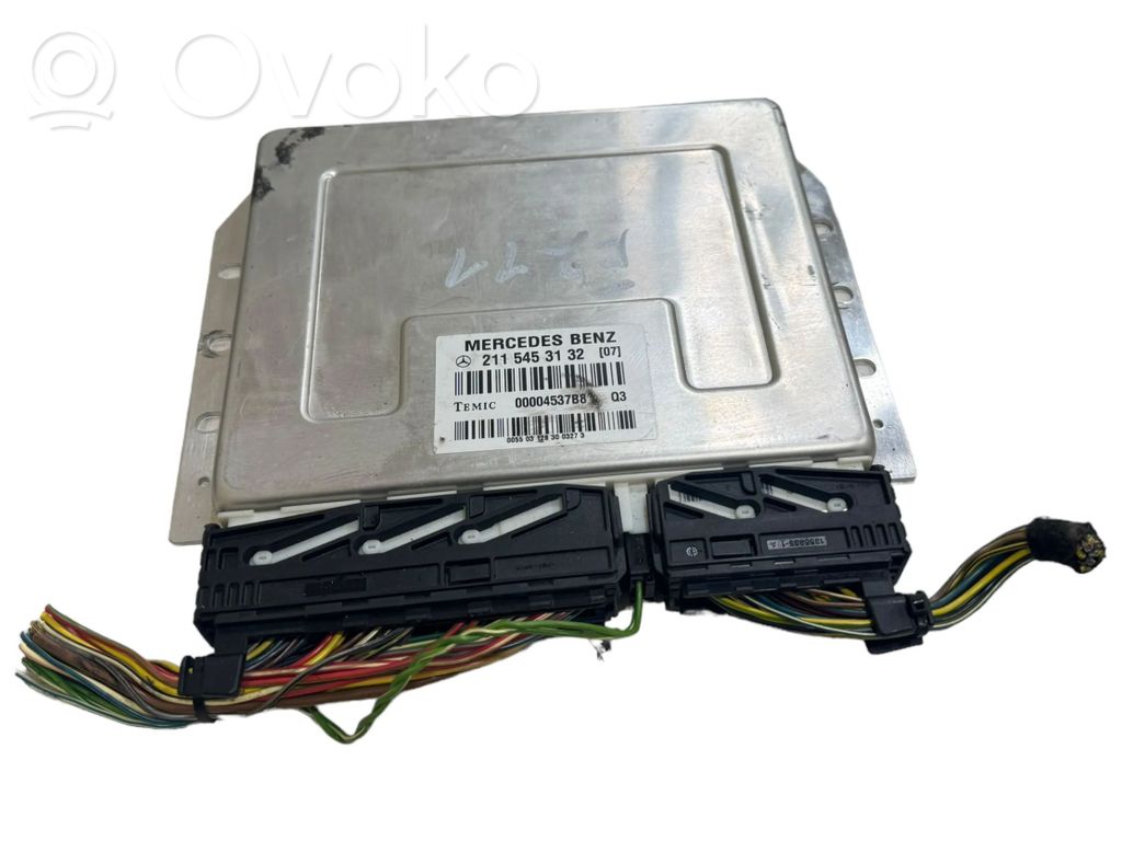 Mercedes-Benz E W211 Module de commande suspension 