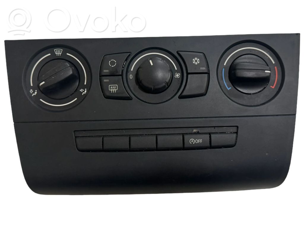 BMW 1 E81 E87 Climate control unit 