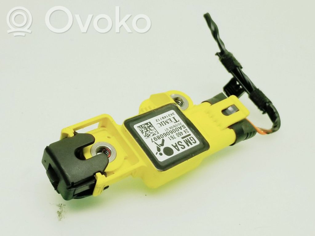 Opel Astra H Airbagsensor Crashsensor Drucksensor 