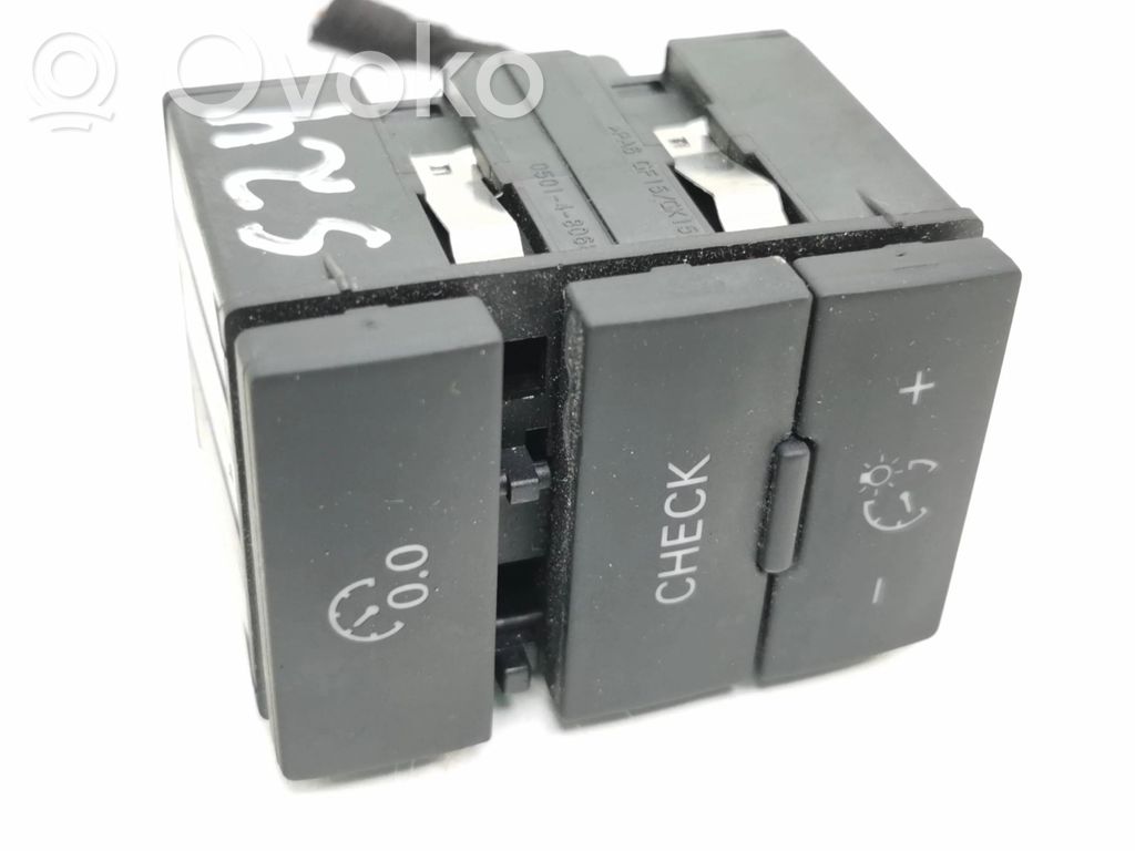 Audi A6 S6 C6 4F Panel lighting control switch 