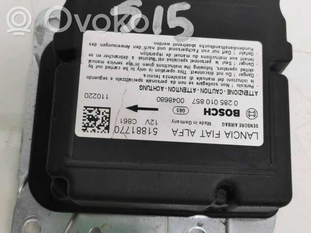Fiat Doblo Airbag control unit/module 