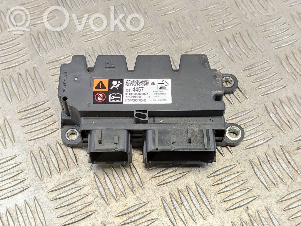 Opel Astra K Airbag control unit/module 