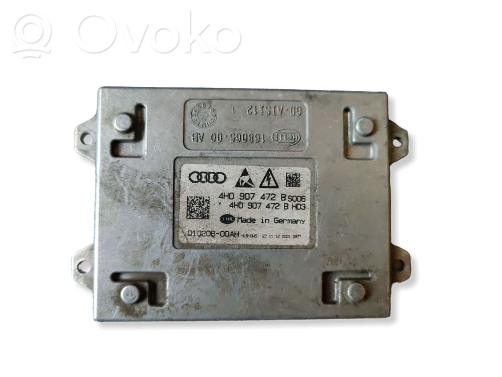 Audi A8 S8 D4 4H Headlight ballast module Xenon 