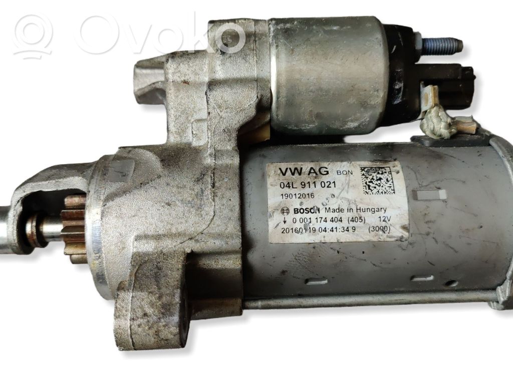 Audi A4 S4 B9 8W Starteris 