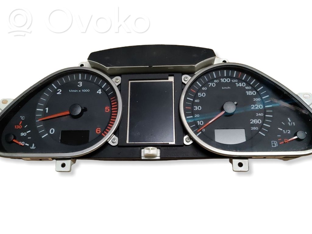 Audi A6 S6 C6 4F Nopeusmittari (mittaristo) 
