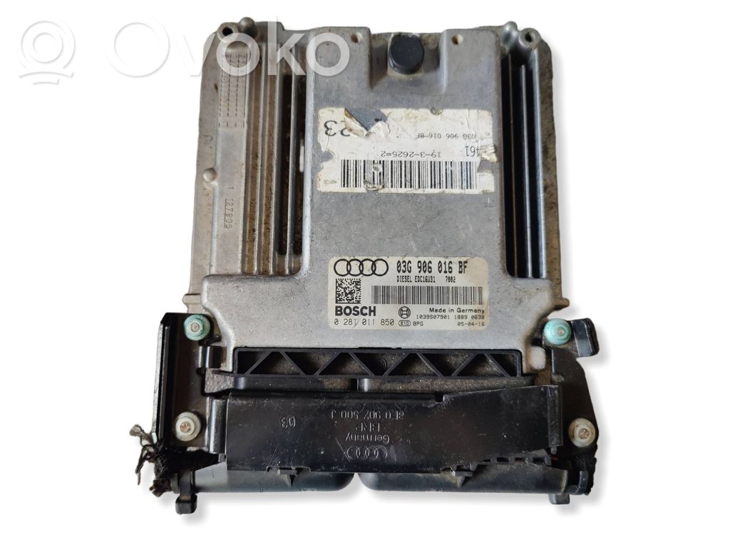 Audi A6 S6 C6 4F Engine control unit/module 