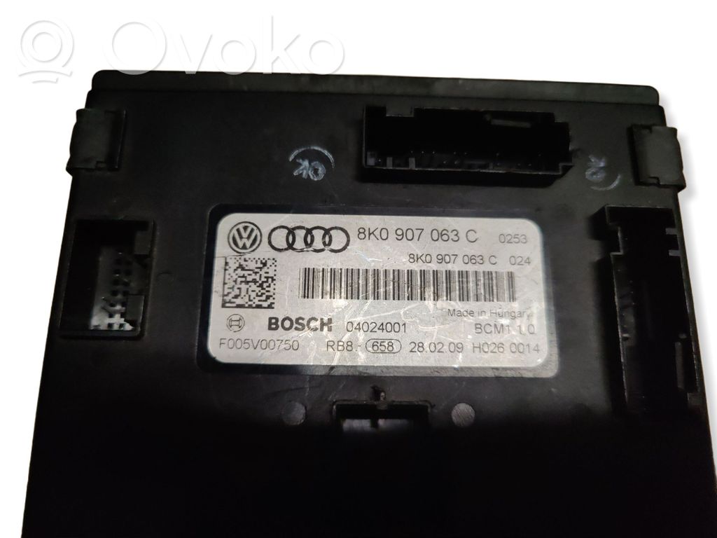 Audi A4 S4 B8 8K Comfort/convenience module 