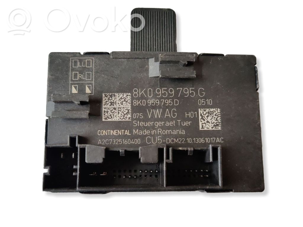 Audi A4 S4 B8 8K Door control unit/module 