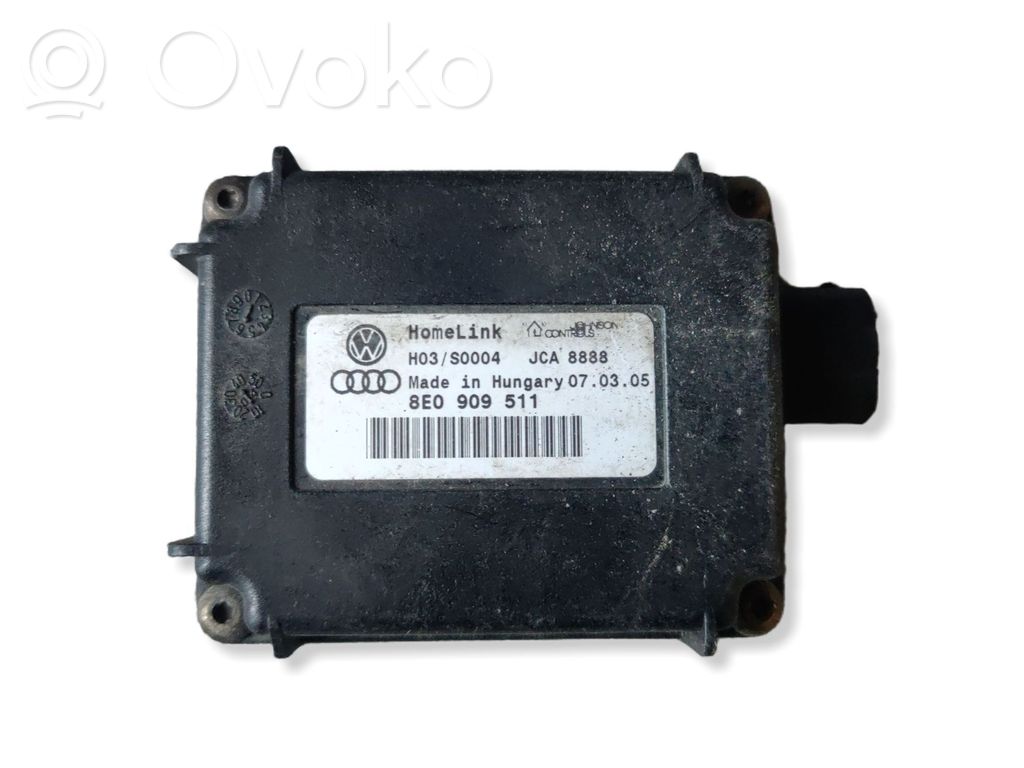 Audi A4 S4 B6 8E 8H Other control units/modules 