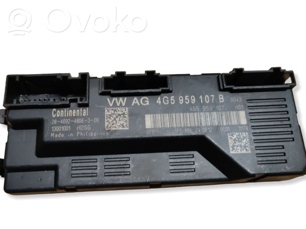 Audi A6 C7 Tailgate/trunk control unit/module 