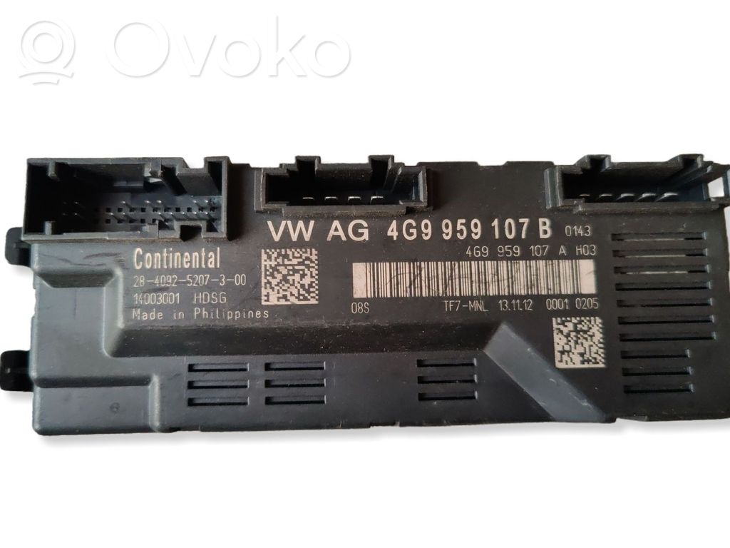 Audi A6 C7 Tailgate/trunk control unit/module 