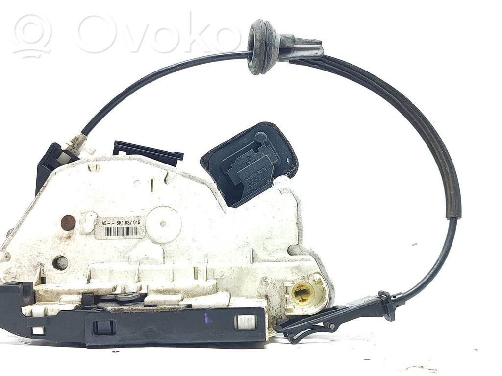 Volkswagen Golf VI Zamek drzwi przednich 