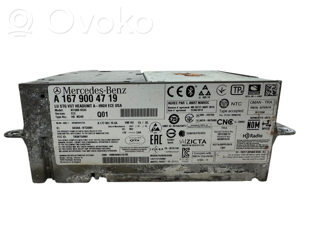 Mercedes-Benz GLS X167 Radio / CD-Player / DVD-Player / Navigation 