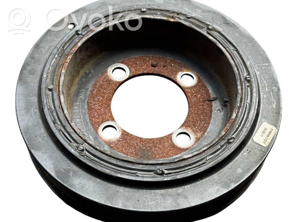 Opel Meriva B Crankshaft pulley 