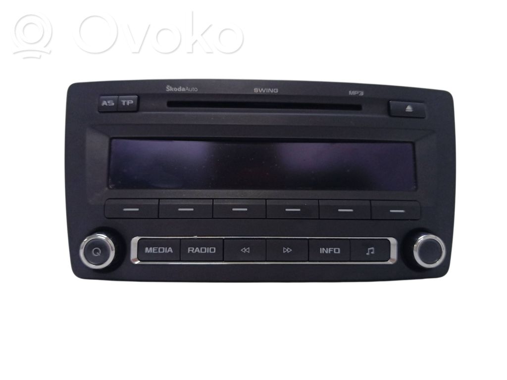 Skoda Octavia Mk2 (1Z) Unitate principală radio/CD/DVD/GPS 