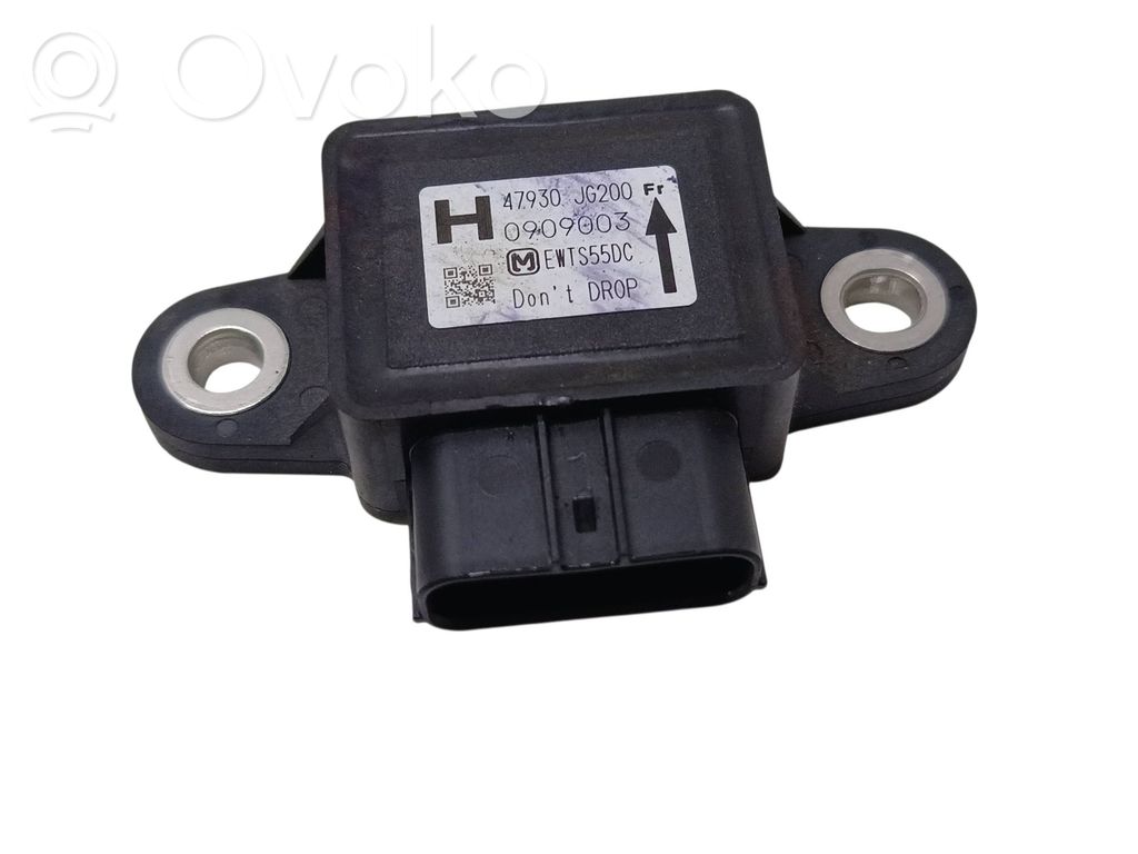 Nissan Juke I F15 Sensor ESP de aceleración de frecuencia del intermitente 
