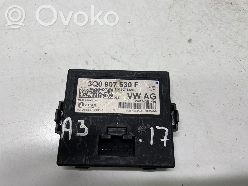 Audi A3 S3 8V Other control units/modules 