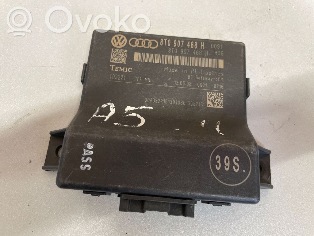 Audi A5 Sportback 8TA Other control units/modules 