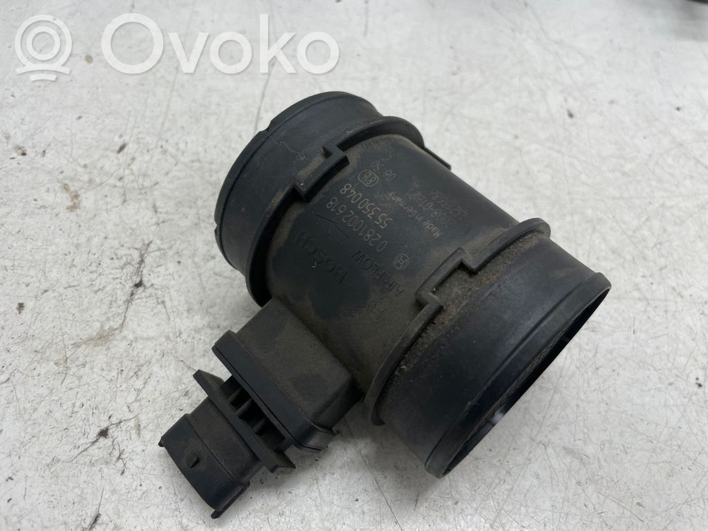 Opel Astra H Mass air flow meter 