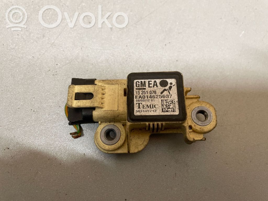 Airbagsensor Crashsensor Drucksensor   13251078