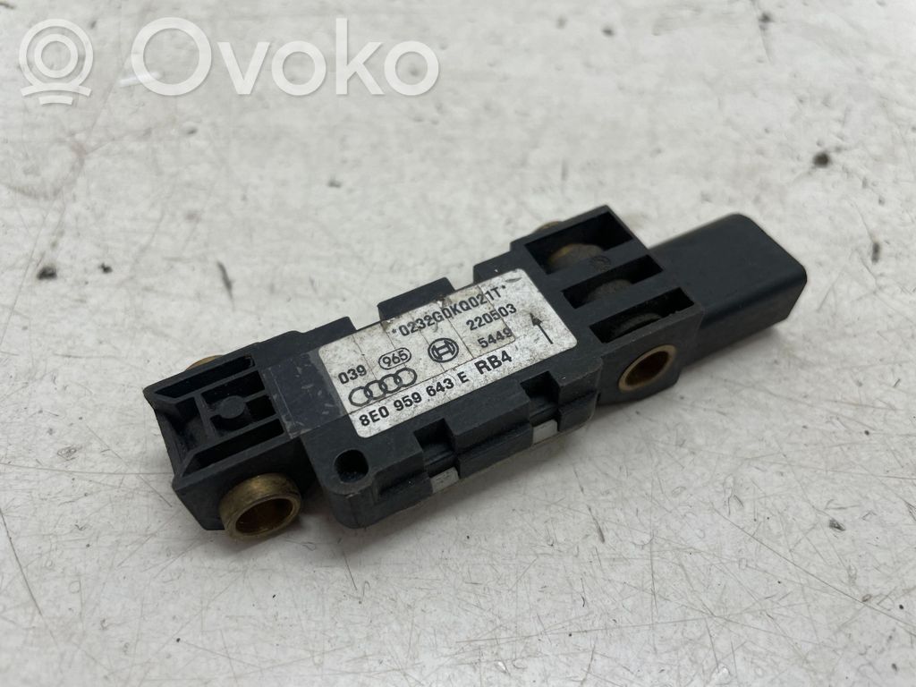 Audi A6 S6 C6 4F Airbagsensor Crashsensor Drucksensor 