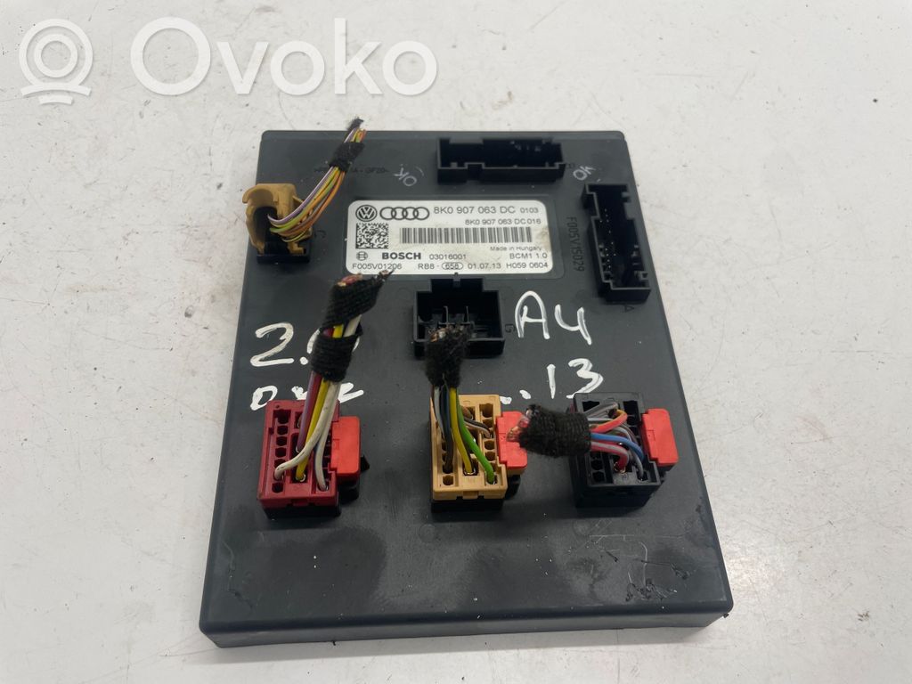 Audi A4 S4 B8 8K Module confort 