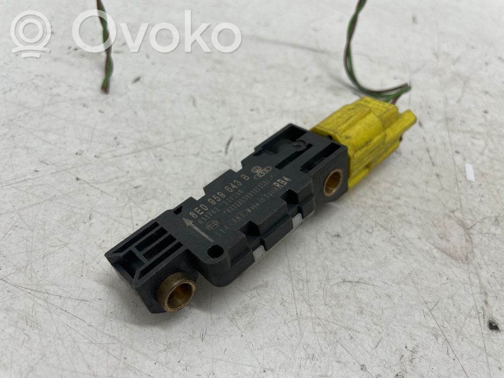 Volkswagen Touareg I Airbagsensor Crashsensor Drucksensor 