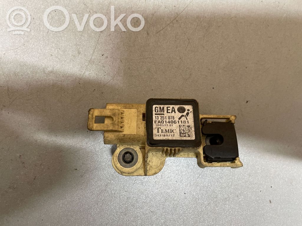 Opel Astra H Airbagsensor Crashsensor Drucksensor 