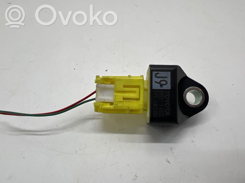 Toyota C-HR I Sensor impacto/accidente para activar Airbag 