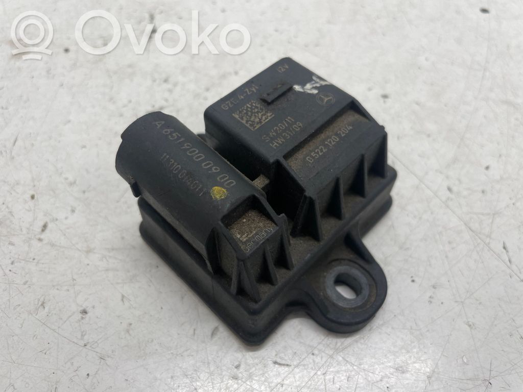 Przekaźnik / Modul układu ogrzewania wstępnego   A6519000900