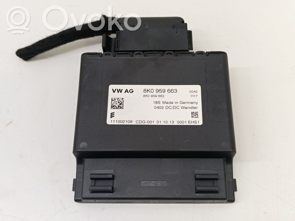 Audi A4 S4 B8 8K Other control units/modules 