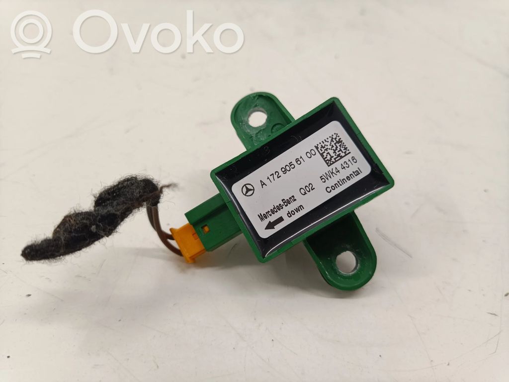 Mercedes-Benz E A207 Sensor impacto/accidente para activar Airbag 
