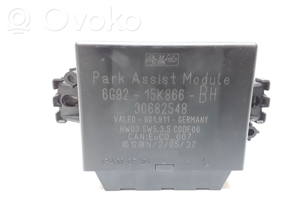 Volvo XC60 Unitate/modul de comandă parcare PDC 