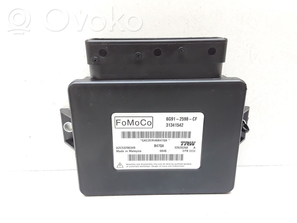 Hand brake control module   6G912598CF,6G912598CF,31341542,31341542