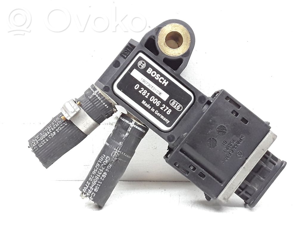 Mercedes-Benz E W212 Exhaust gas pressure sensor 