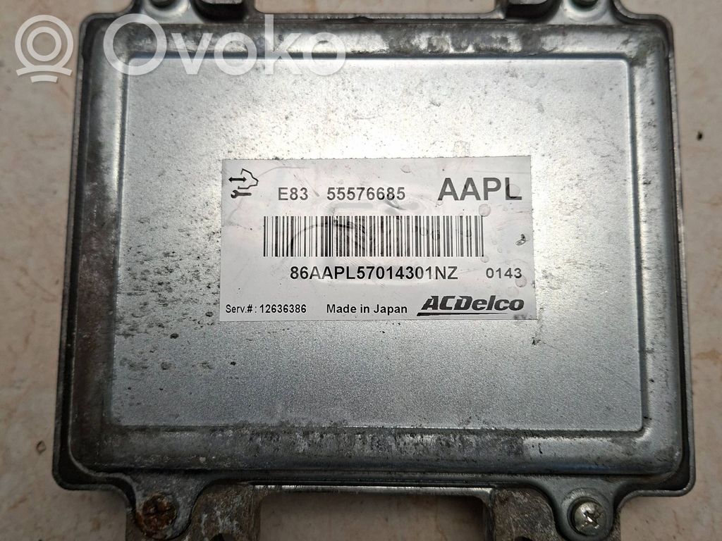 Engine control unit/module   55576685,12636386,86AAPL57014301NZ
