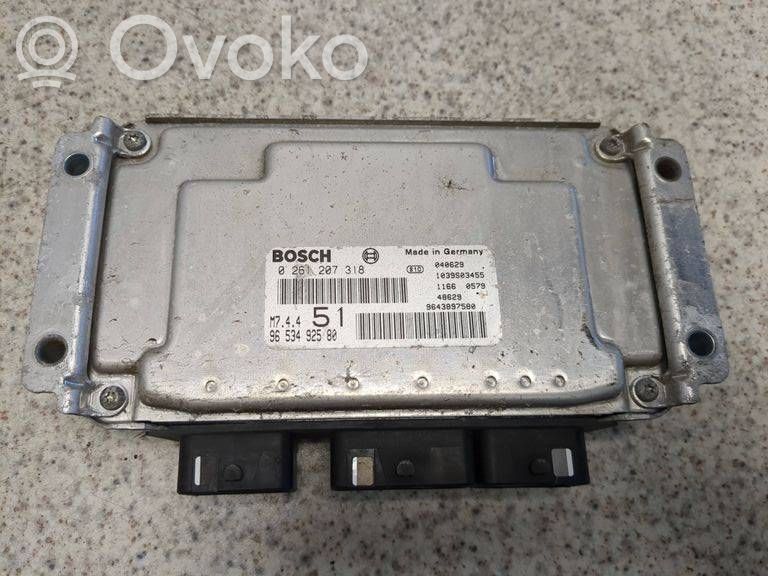Citroen Xsara Picasso Engine control unit/module 