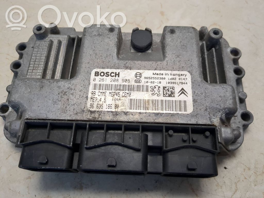 Citroen C3 Engine control unit/module 