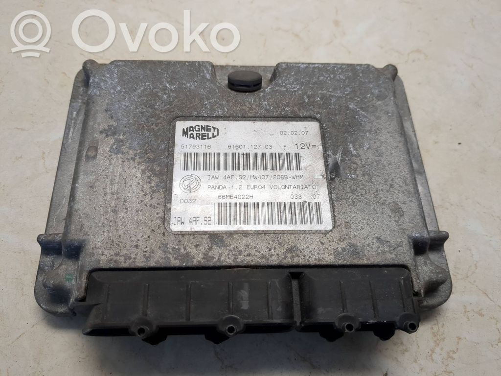 Engine control unit/module   51793116,6160112703,66ME4022H