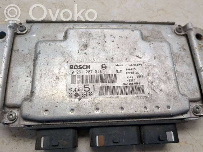 Citroen C4 I Picasso Engine control unit/module 