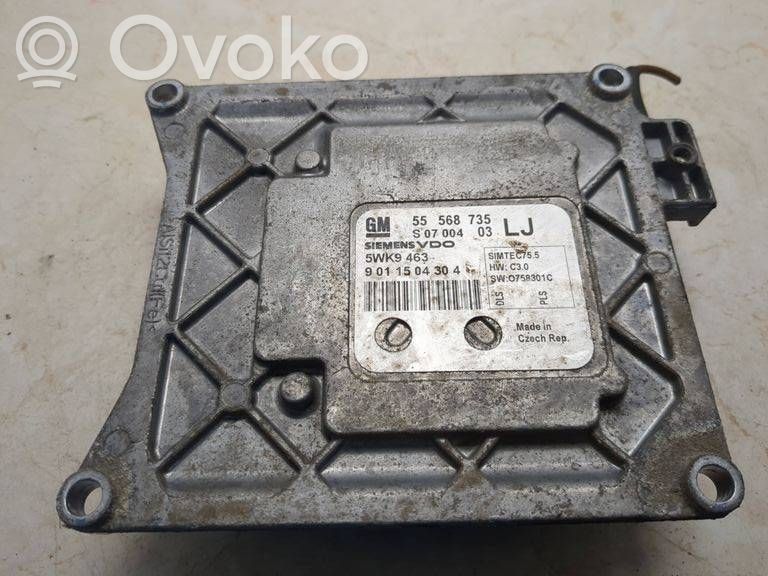 Opel Zafira B Engine control unit/module 