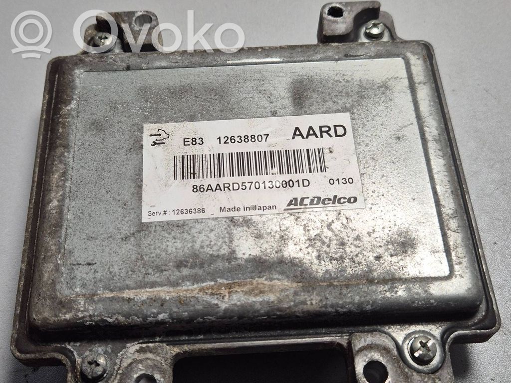 Opel Meriva B Engine control unit/module 