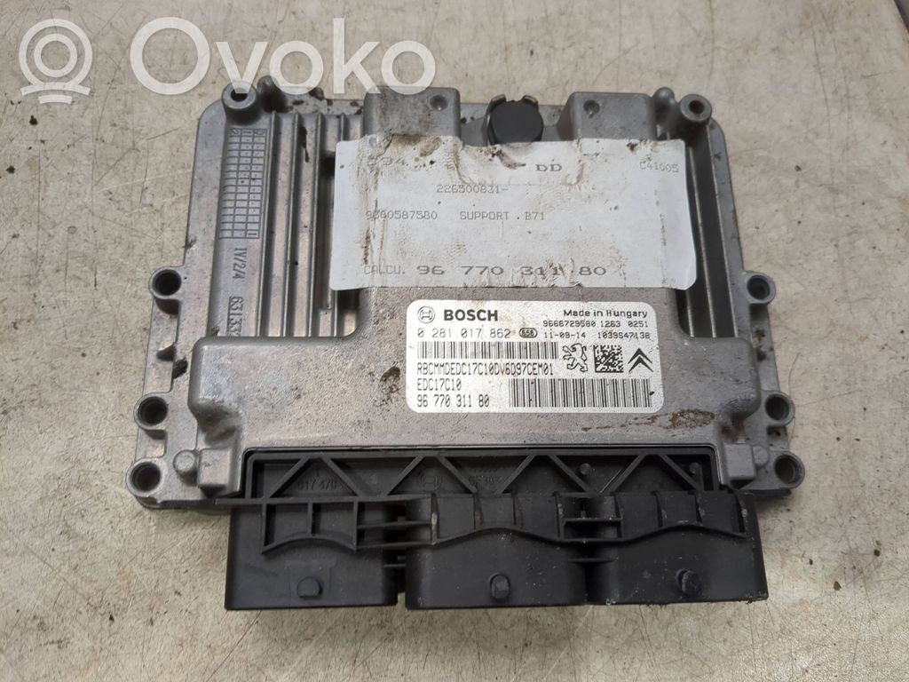 Citroen C4 II Engine control unit/module 