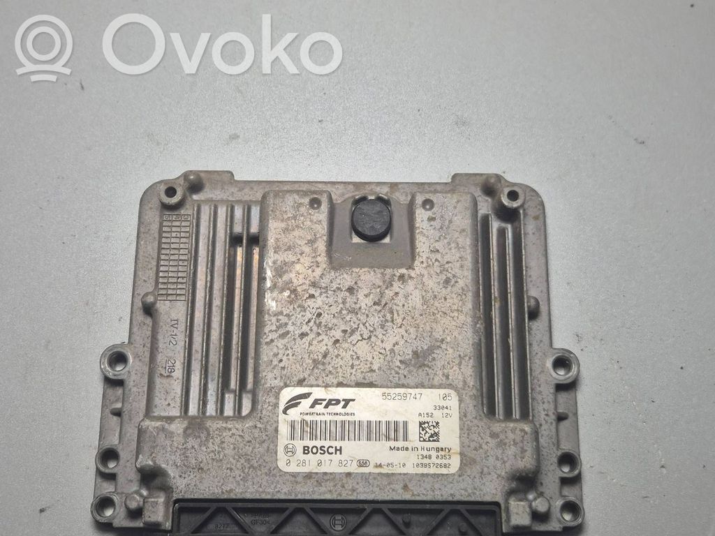 Fiat 500L Engine control unit/module 